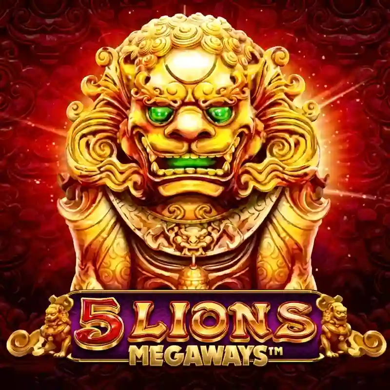 Trò chơi casino 5 Lions Megaways trực tuyến tại 8k88mobi